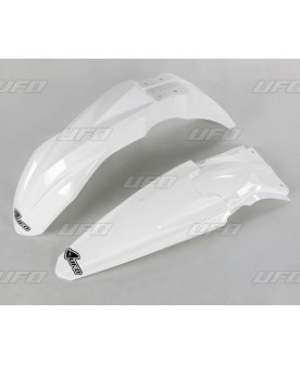 UFO KXF 4T REAR FENDER WHITE