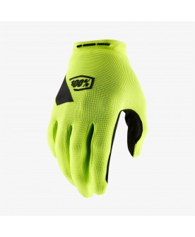 100% Ridecamp Glove Fluo Yellow M