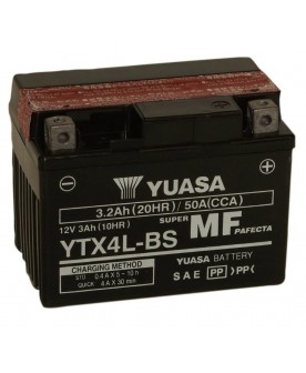 YUASA YTX4L-BS BATTERY