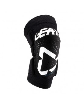 LEATT KNEE GUARD 3DF 5.0 WHITE/BLACK JUNIOR