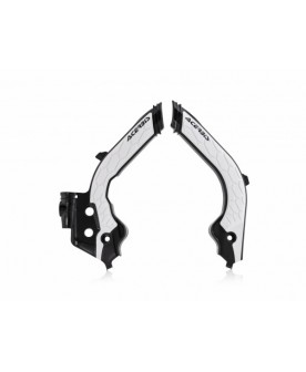 Acerbis X-Grip Frame Guards TC/FC/TE/FE19-22 - Black/White 