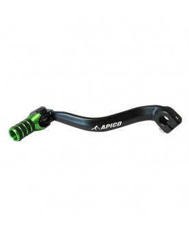 GEAR PEDAL ELITE KAWASAKI KX125-250 83-93, KX80 81-00, KX85 01-23 BLACK/GREEN