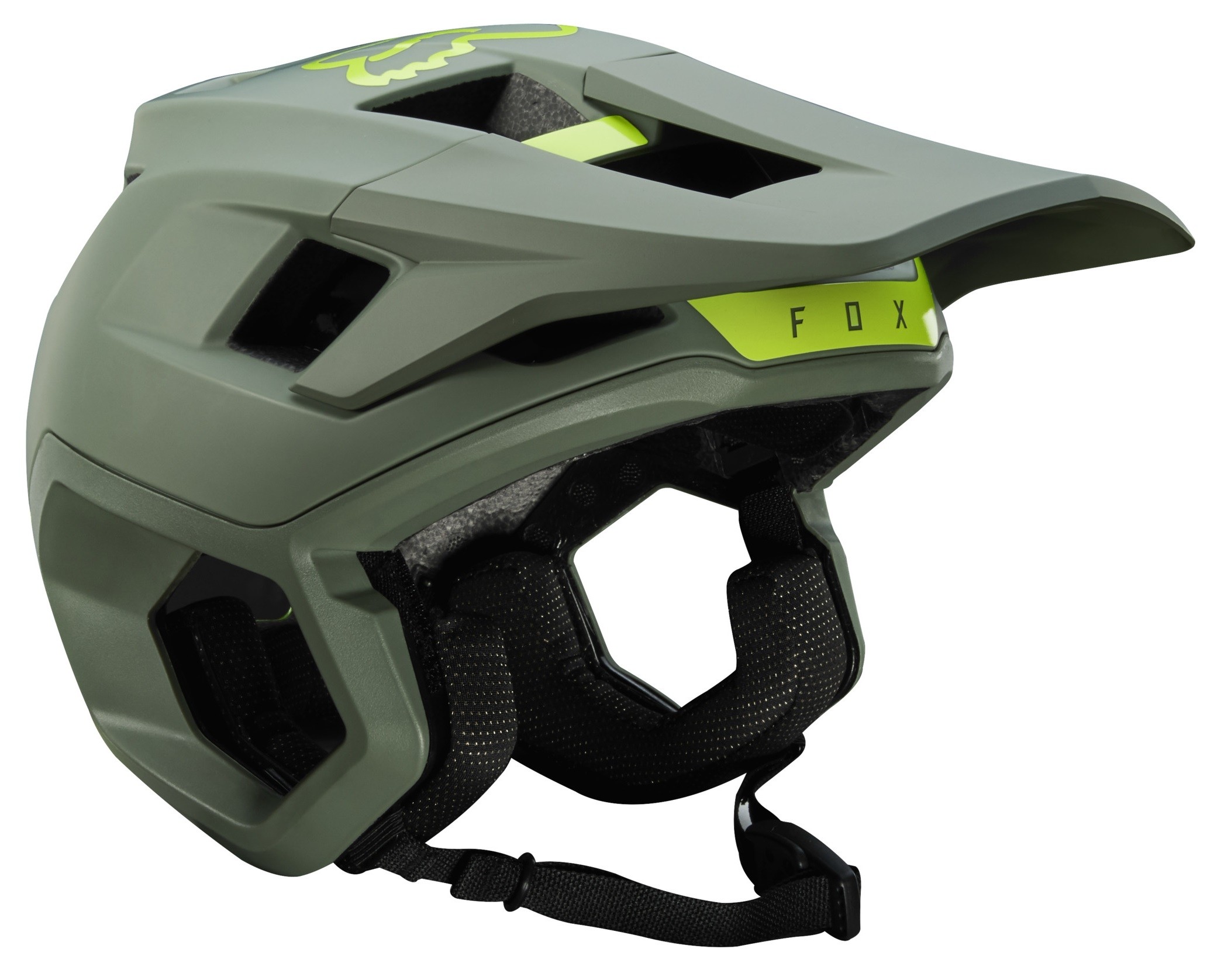 Fox Dropframe Pro Helmet CE Pine Green
