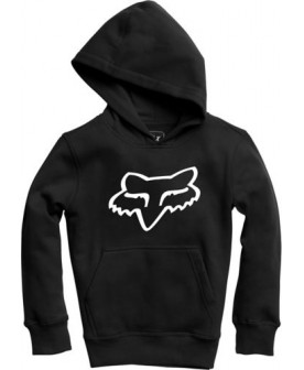 YOUTH LEGACY PULLOVER FLEECE  BLACK