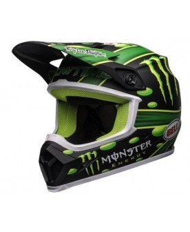 Bell MX 2022 MX-9 Mips Adult Helmet (Mcgrath Showtime Black/Green)