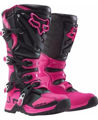 FOX WOMANS COMP 5 BOOT - BLACK/PINK