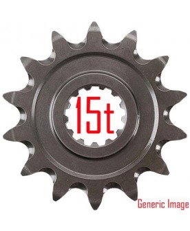 202 FRONT REPLACEMENT SPROCKET / 15 TEETH / 428 PITCH / BLACK / STEEL
