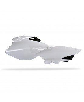 POLISPORT YZF250/450 06-09 SIDE PANELS WHT/BLK