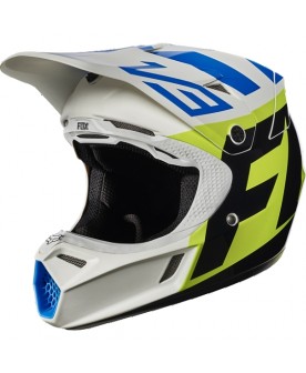 YTH V3 CREO HELMET, ECE [WHT/YLW]