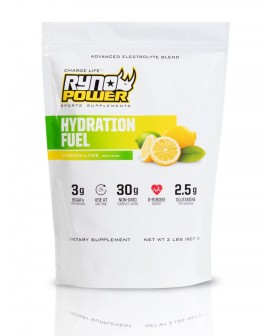 RYNO POWER HYDRATION FUEL - LEMON/LIME 907G (20 Servings) 