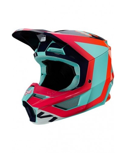 Fox Youth V1 Voke Helmet - Aqua