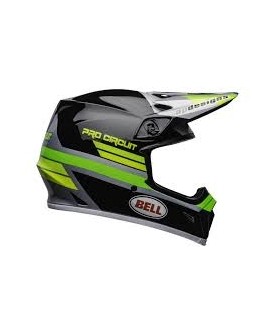 Bell MX 2020 MX-9 Mips Adult Helmet (PC Black/Green)