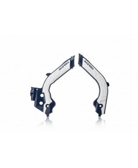 Acerbis X-Grip Frame Guards TC/FC/TE/FE19-22 - Navy/White