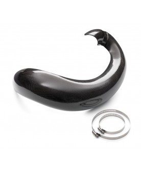 Carbon Exhaust Guard - TE250/300 20-23