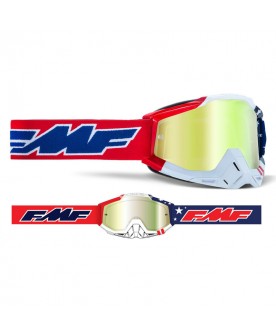 FMF POWERBOMB GOGGLE US OF A MIRROR LENS GOLD