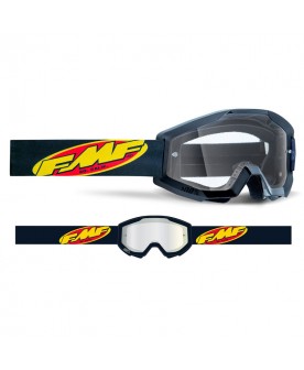 FMF Powercore goggle - Black - Clear Lens 