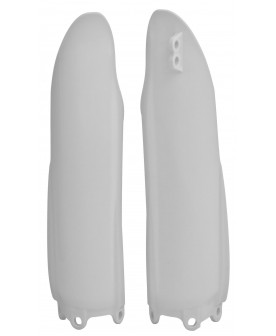 LOWER FORK GUARDS 08-09 YZ/YZF WHT