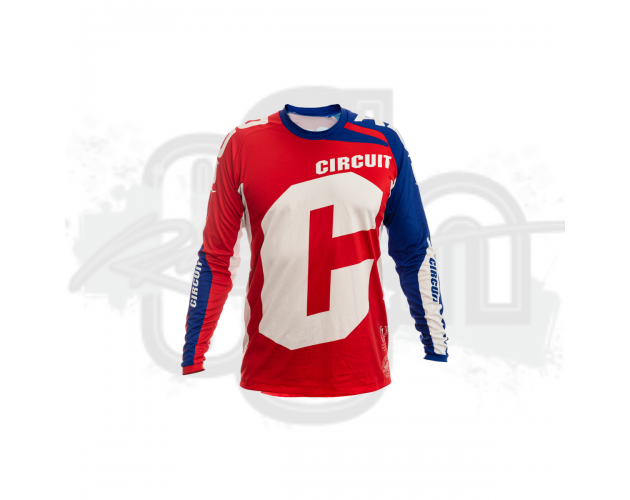 Circuit Equipment Jersey 2021 BLU/RD/WHT