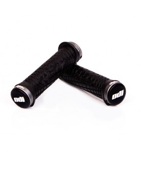 Odi X Troy Lee Designs Lock On Grips 130mm - Black / Grey