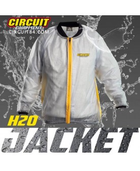Circuit Equipment Rain Jacket - Clear/Yellow 