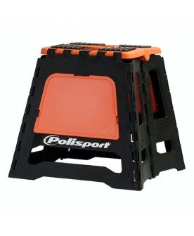 polisport Fold-Away Stand - Black/Orange 