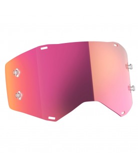 SCOTT MOTO PROSPECT LENS SGL WORKS PINK CHROME