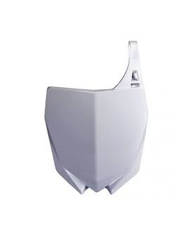 POLISPORT YZF250/450 10- FRONT PLATE WHITE