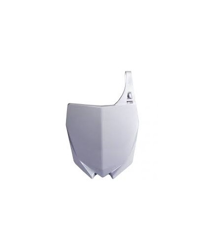 POLISPORT YZF250/450 10- FRONT PLATE WHITE