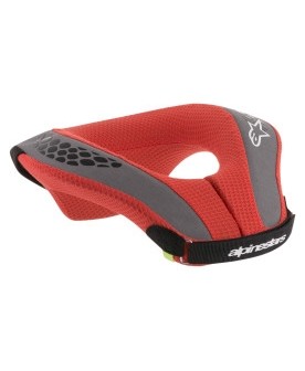 Alpinestars youth Sequence Neck support - Red/Black