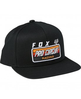 Fox Youth ProCircuit Snap Back Hat - blk