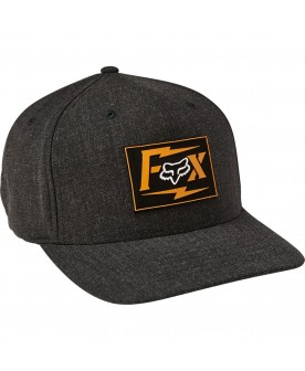 Fox Pushin Dirt Flexfit Hat - BLK/YLW