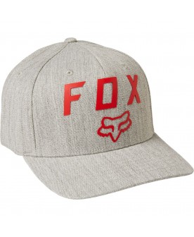 Fox Number 2 Flexfit 2.0 Hat - GRY/RD 