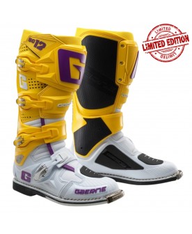 Gaerne SG-12 Limited Edition - White/Yellow/Purple 