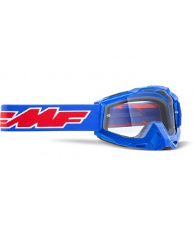 FMF Powerbomb Goggle - Rocket Blue - Clear lens 