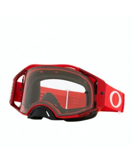Oakley Airbrake MX Goggle - Moto Red - Clear Lens 