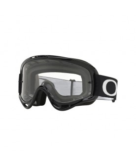 Oakley O Frame MX Goggle - Jet Black - Clear Lens 