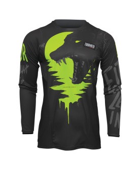 Thor Youth Pulse Counting Sheep Jersey - Charcoal/Acid