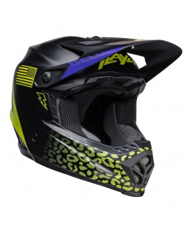 Bell MX 2022 Moto-9 Mips YOUTH Helmet (Slayco Purple/Black/Flo Yellow) 