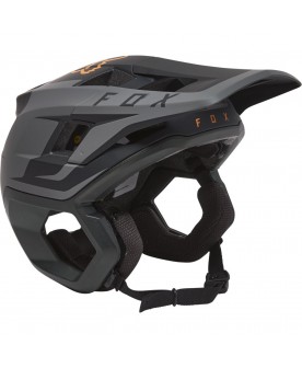 Fox Dropframe Pro Sideswipe Helmet, CE - Black/Gold