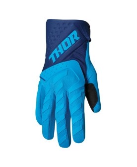 Thor Youth Spectrum Glove - Blue/Navy