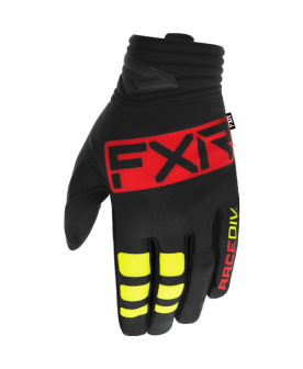 PRIME MX GLOVE 22 - BLACK/NUKE RED