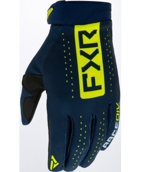 FXR YTH REFLEX MX GLOVE 22 -Midnight/ Hi-vis 