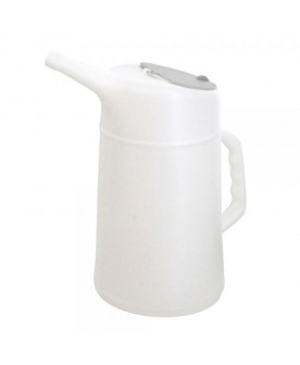 Jitse Fuel Jug W/ Spout 2LTR - White 