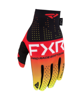 FXR Pro Fit Air MX Glove - Black/Red/Yellow