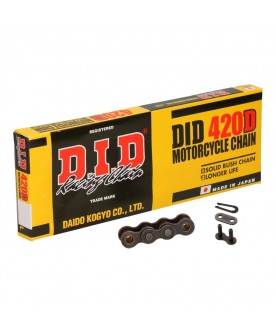 DID G&B 420 Motocross bike chain 134Link 