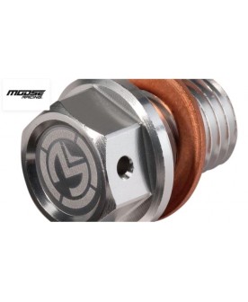Moose Racing Drain Plug W/ Magnet CRF/RMZ - Silver 