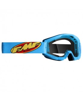 FMF Powercore Goggle Core Cyan - Clear Lens 