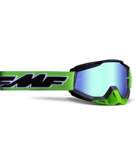 FMF Powerbomb Goggle Rocket Lime - Mirror Green lens