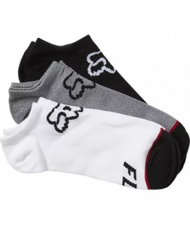 FOX NO-SHOW SOCKS - 3 PACK