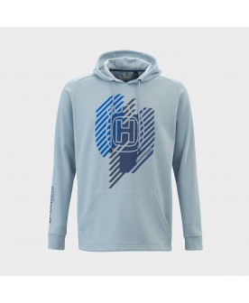 Husqvarna Remote Hoodie - Light Blue/ Navy
